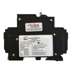 OutBack Power DIN-50-DC 50 Amp 125V DC PV Array Circuit Breaker.